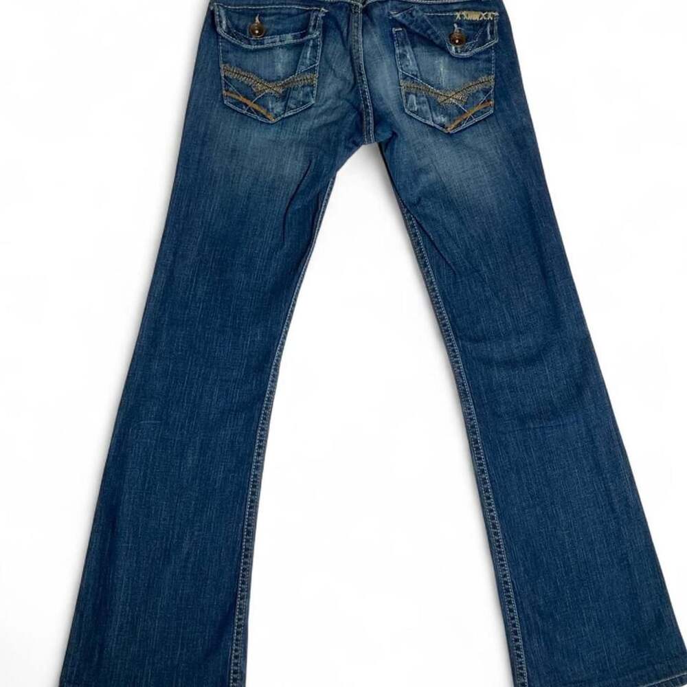 BKE VTG Y2K “Madison” Stretch Ultra Low Rise Flare Jeans 24x31.5